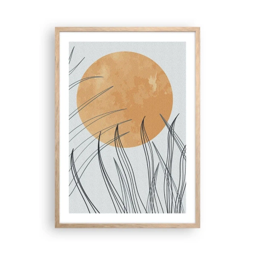 Plakat w ramie jasny dąb - Zawsze ku słońcu - 50x70 cm