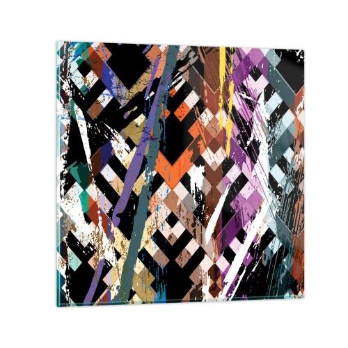 Obraz na szkle - Podniesione do kwadratu - 50x50 cm