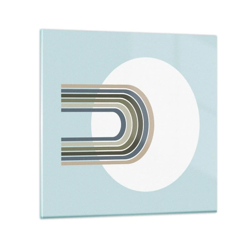 Obraz na szkle - Nieodparte przyciąganie - 40x40 cm