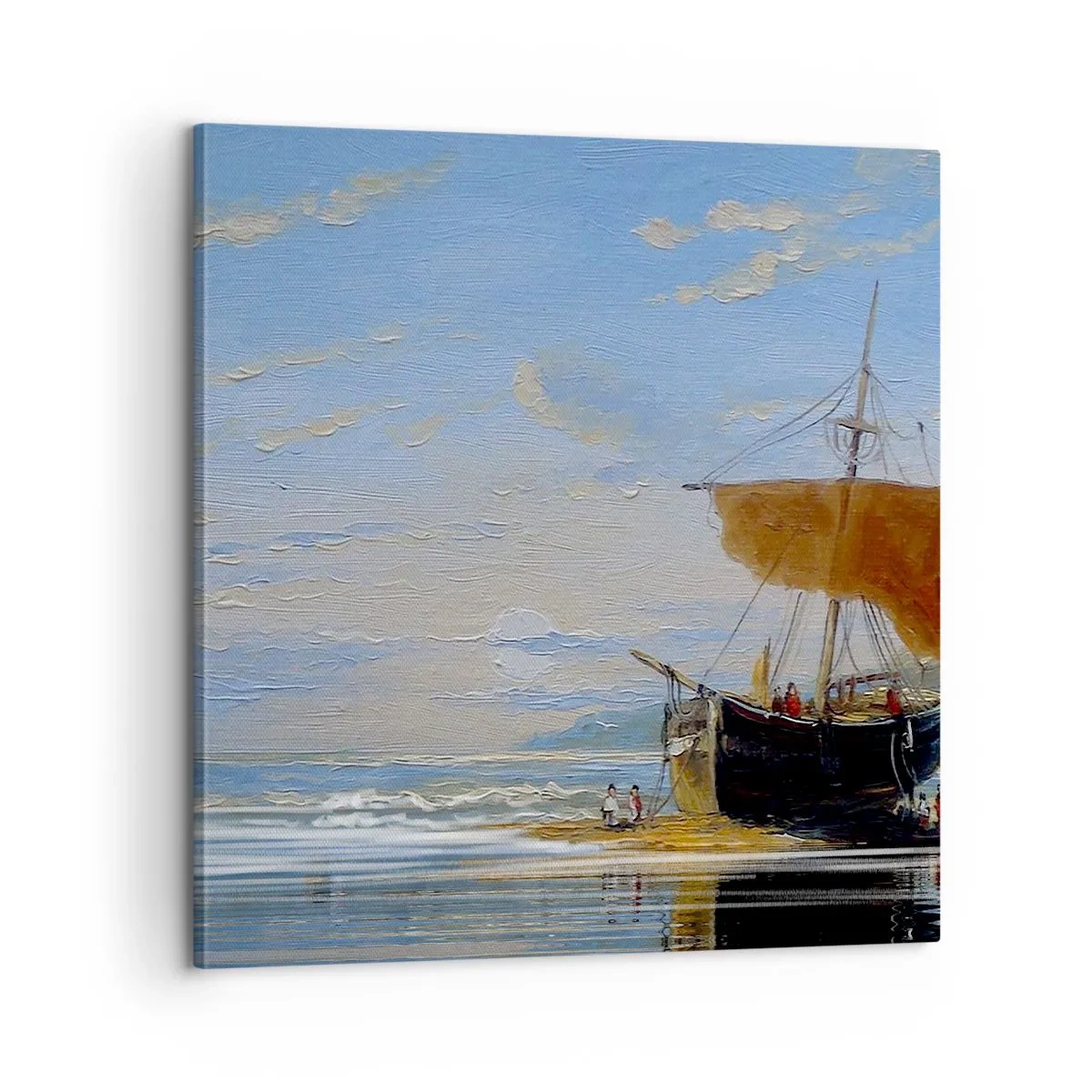 Obraz na płótnie - Woda, ziemia, powietrze - 60x60 cm
