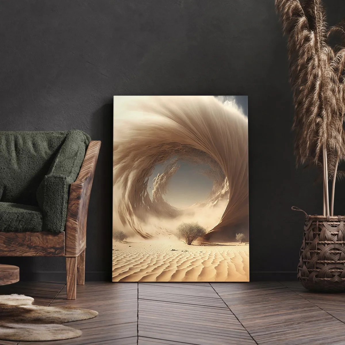 Obraz na płótnie - Otwarty portal - 45x80 cm