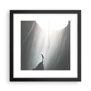 Plakat w czarnej ramie - Zawsze jest jakieś wyjście - 30x30 cm