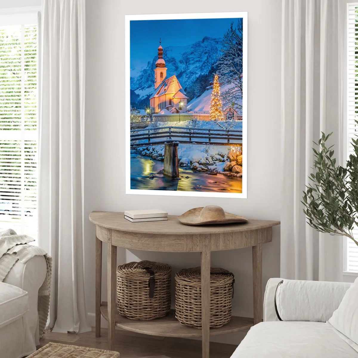 Plakat - Duch Świąt - 70x100 cm