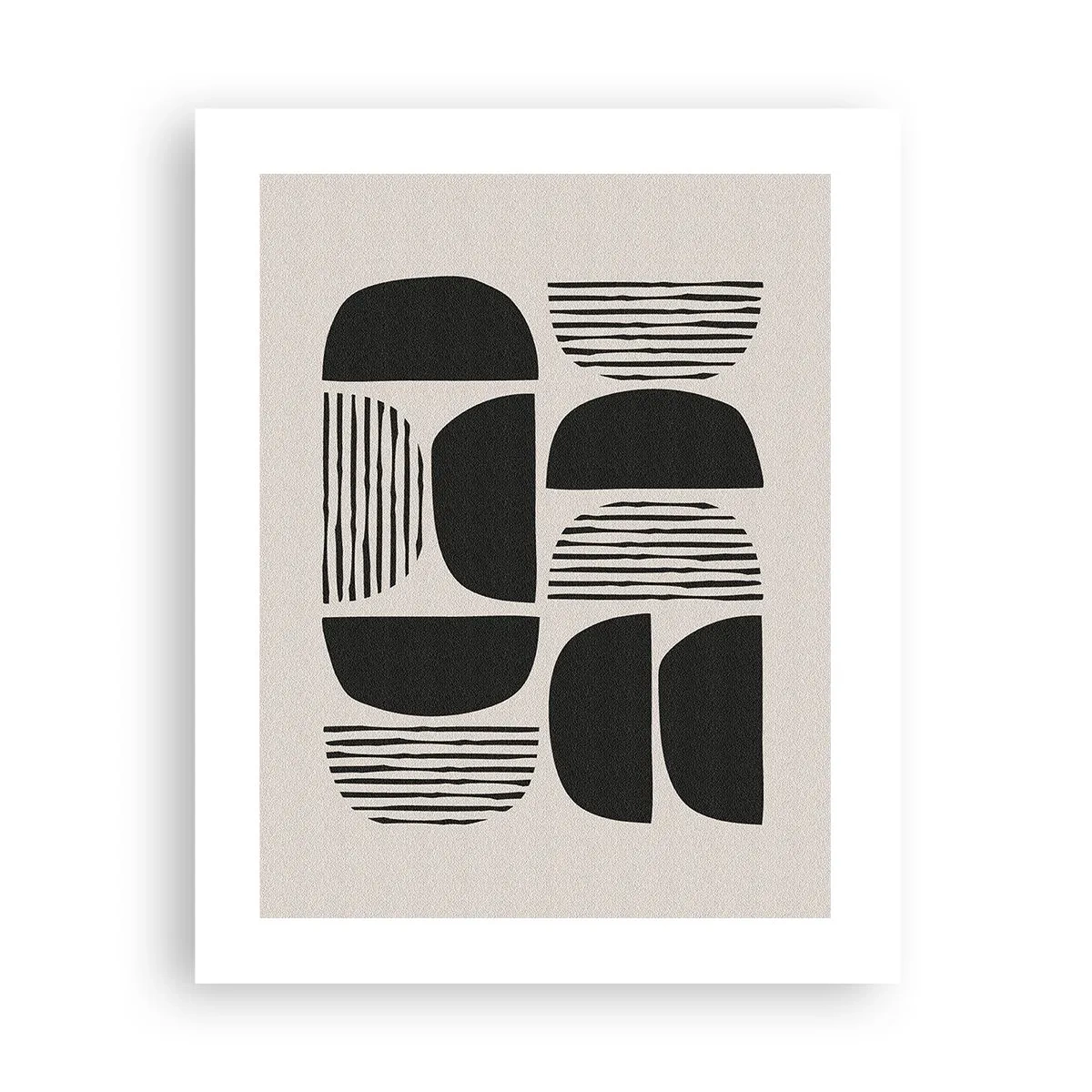 Plakat - Połowiczne układy - 40x50 cm