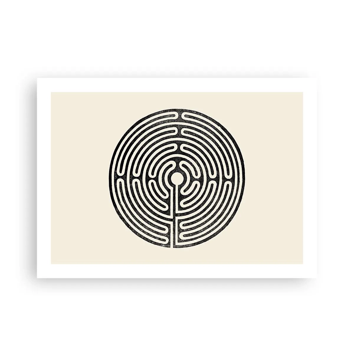 Plakat - Tajemniczy porządek - 70x50 cm