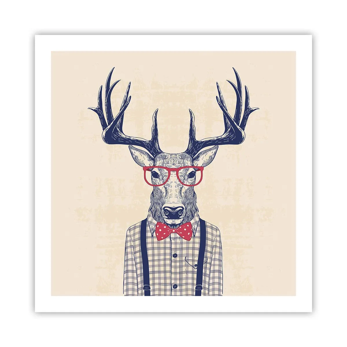 Plakat - Zabawna ekstrawagancja - 60x60 cm