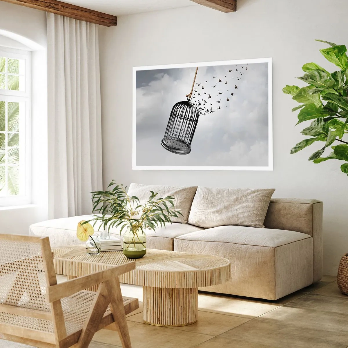 Plakat - Wiara...Nadzieja...Wolność! - 91x61 cm