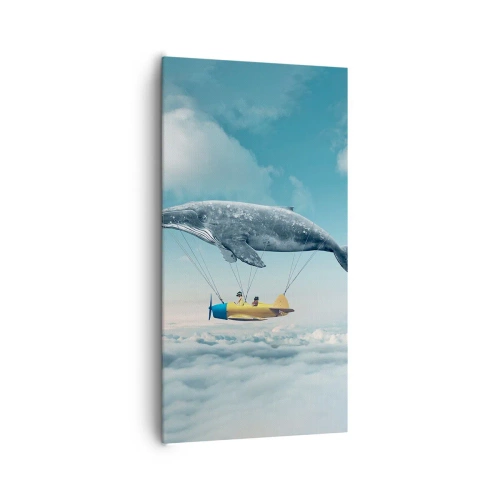 Obraz na płótnie - Dlaczego nie? - 65x120 cm