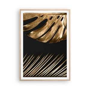 Plakat w ramie jasny dąb - Różne, a równie drogie - 70x100 cm