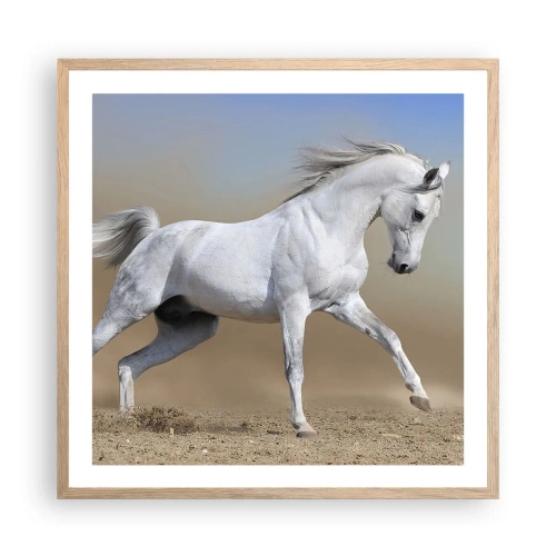 Plakat w ramie jasny dąb - Najpiękniejsza arabska baśń - 60x60 cm