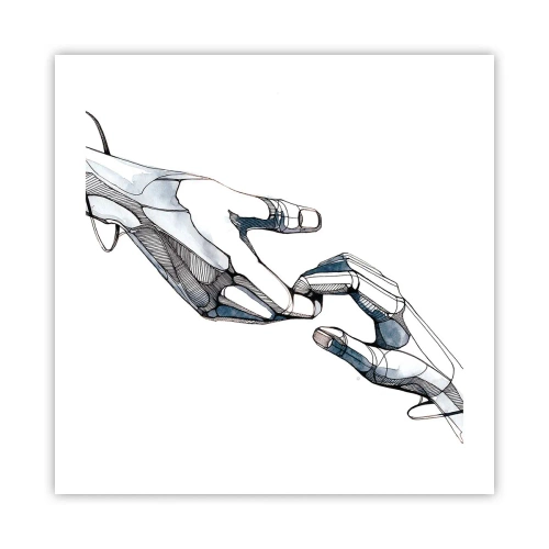 Plakat - Dobry gest - 50x50 cm