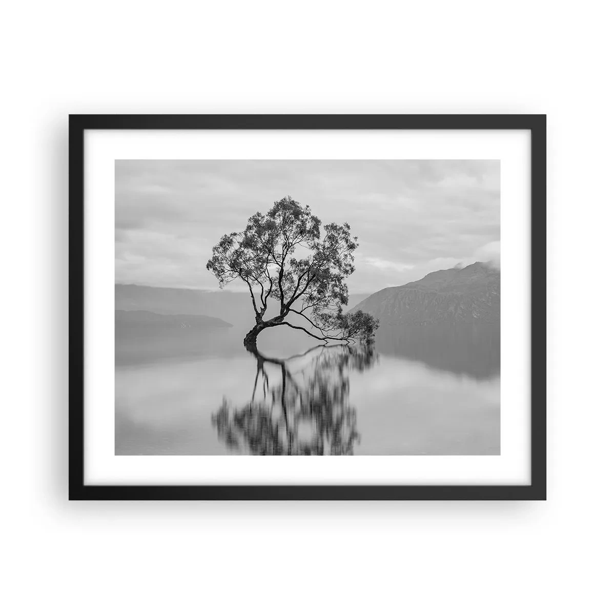 Plakat w czarnej ramie - Jest taki kraj - 50x40 cm