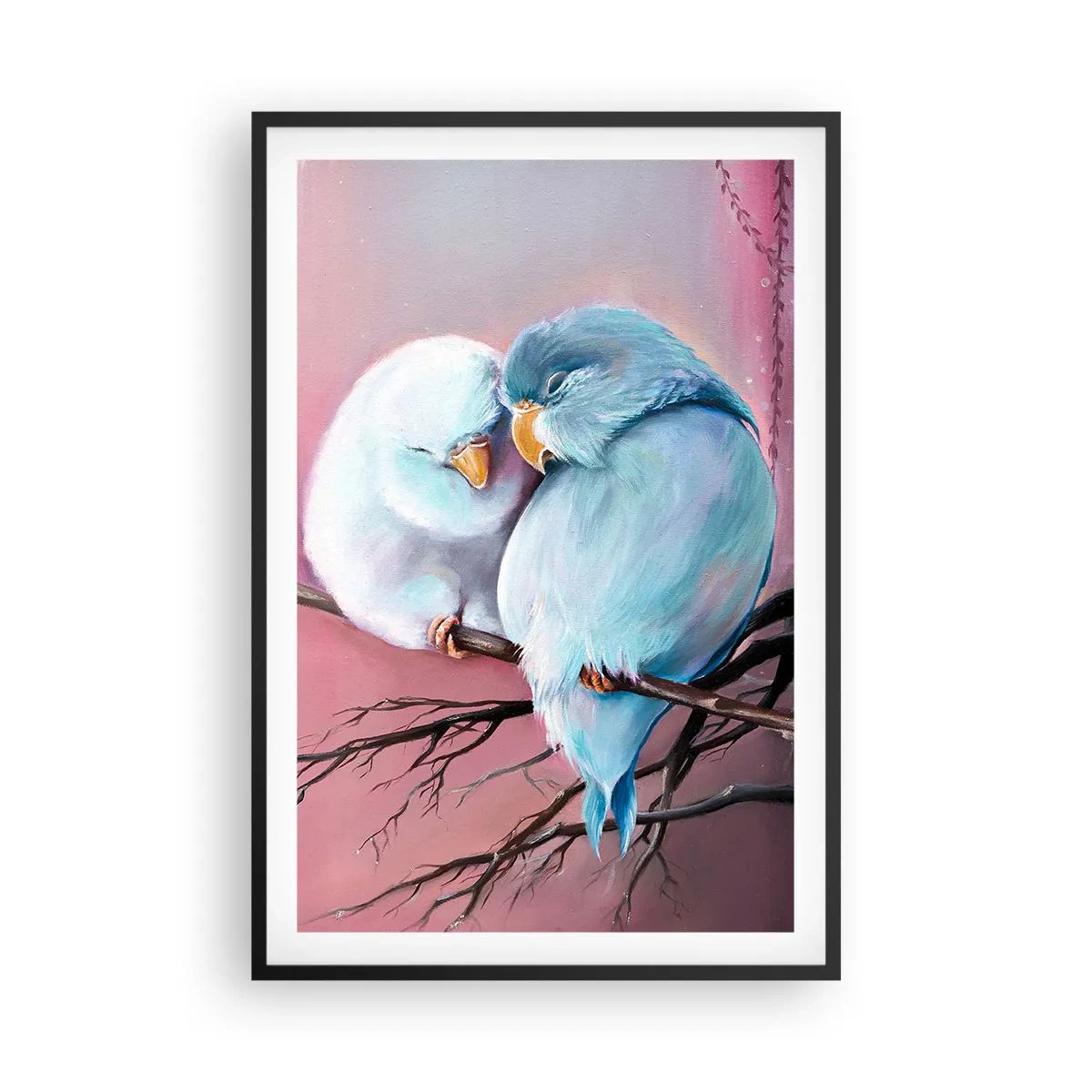 Plakat w czarnej ramie - Cóż tu dodać?… - 61x91 cm