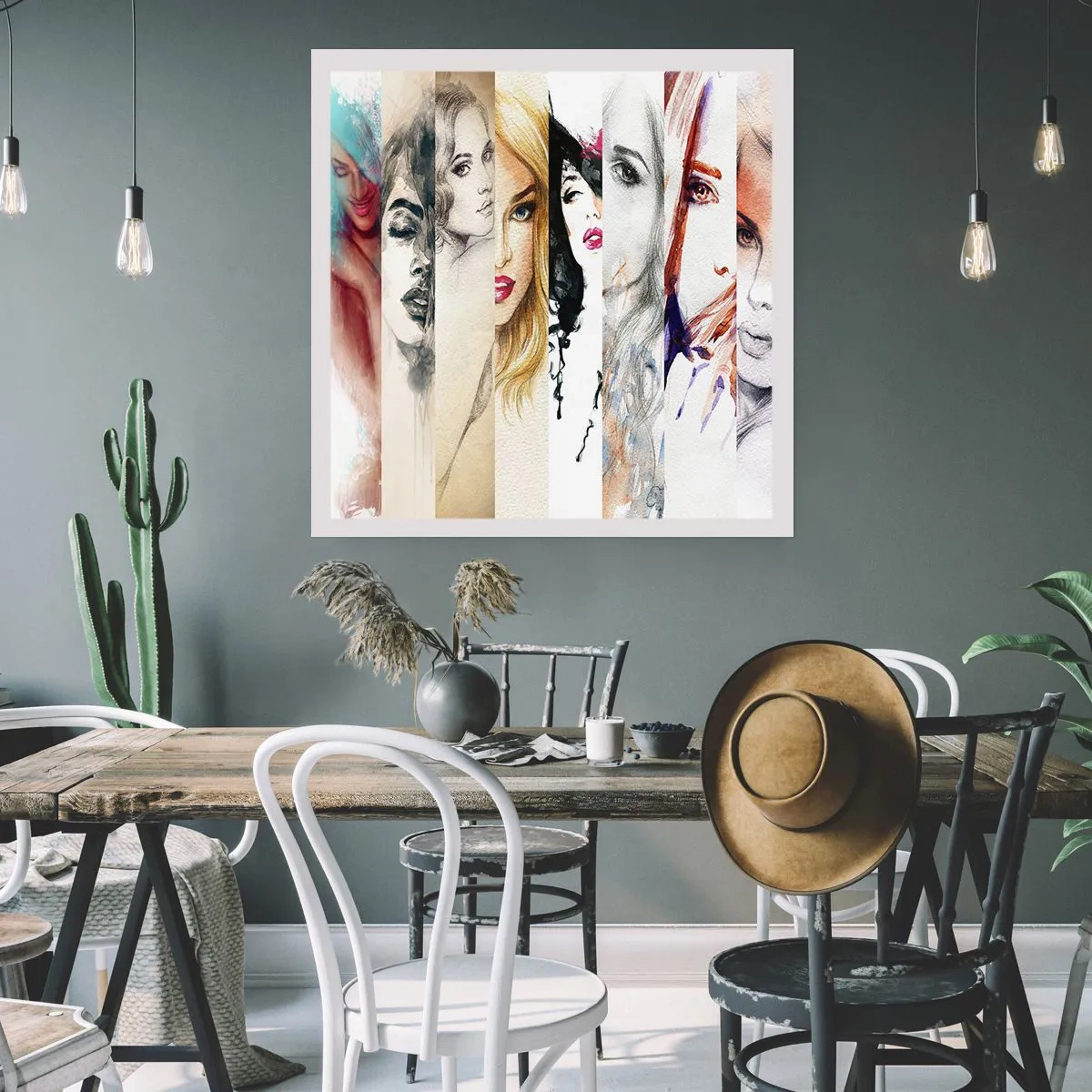 Plakat - I zawsze to TY - 40x40 cm