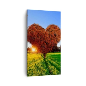 Obraz na płótnie - I jak nie kochać jesieni - 45x80 cm