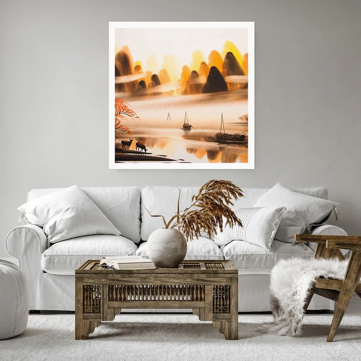 Plakat - Dalej niż na Dalekim Wschodzie - 40x40 cm