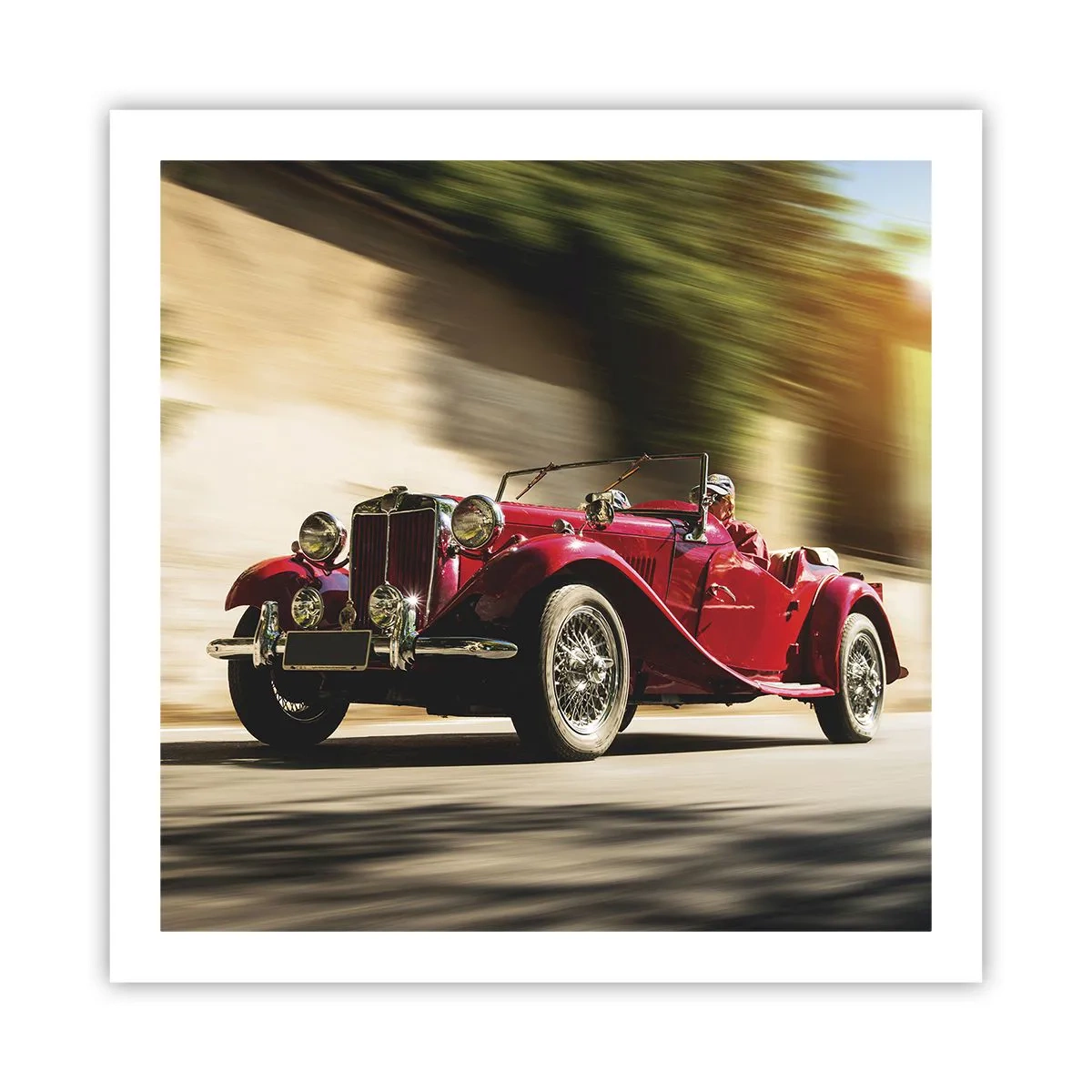 Plakat - Piękniejszy niż Nike z Samotraki - 60x60 cm