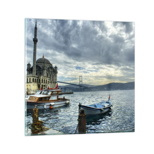 Obraz na szkle - Na granicy światów - 60x60 cm