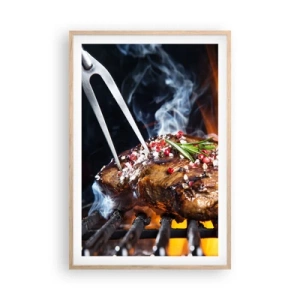 Plakat w ramie jasny dąb - Soczyste i wonne - 61x91 cm