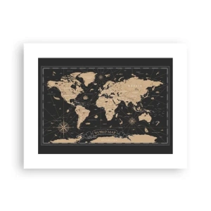 Plakat - Granice mojego świata - 40x30 cm