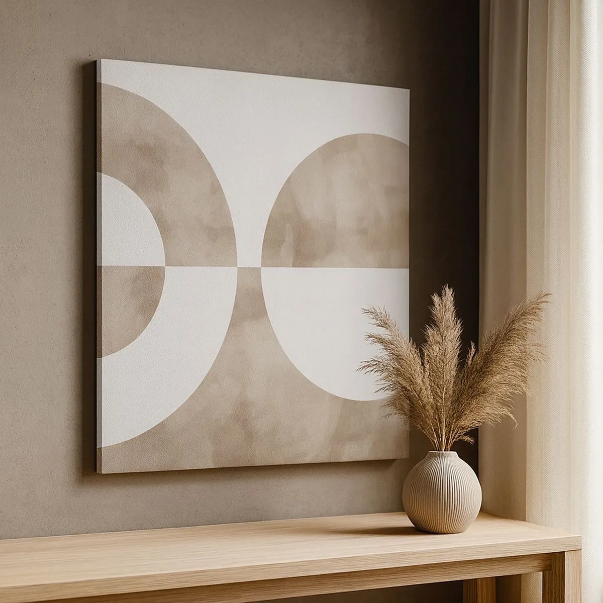 Obraz na płótnie - Podobieństwa i różnice - 30x30 cm