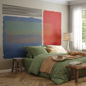 Fototapeta Samoprzylepna Deluxe Sticker - Duch i litera geometrii - Abstrakcja, Sztuka, Modern Art. - 500x350 cm