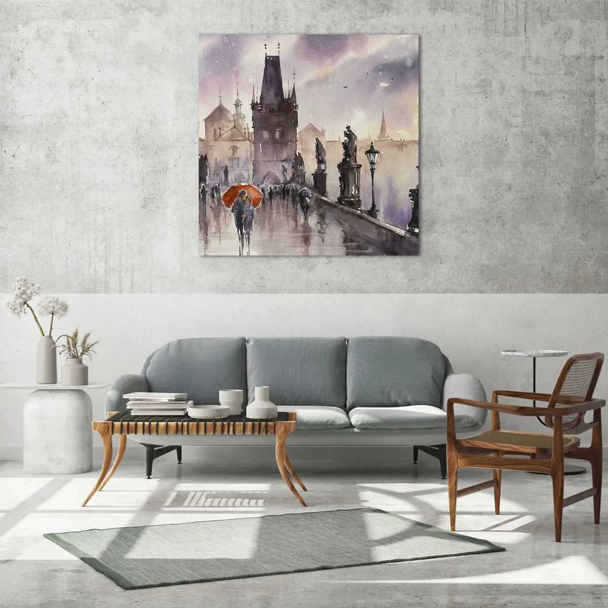 Obraz na szkle - Ludzie się nie zmieniają - 70x70 cm