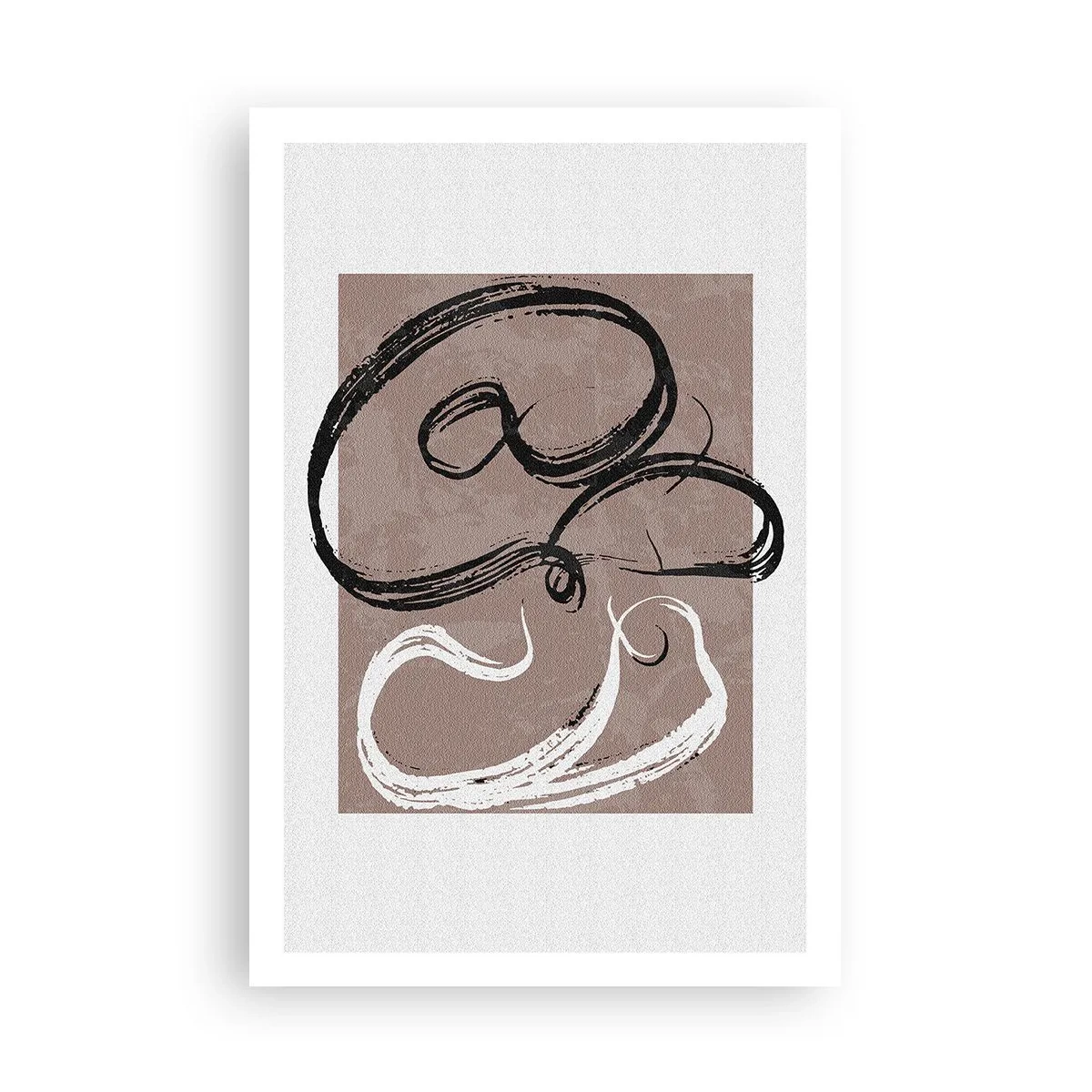 Plakat - Kompozycja – poszukiwanie pełni - 61x91 cm