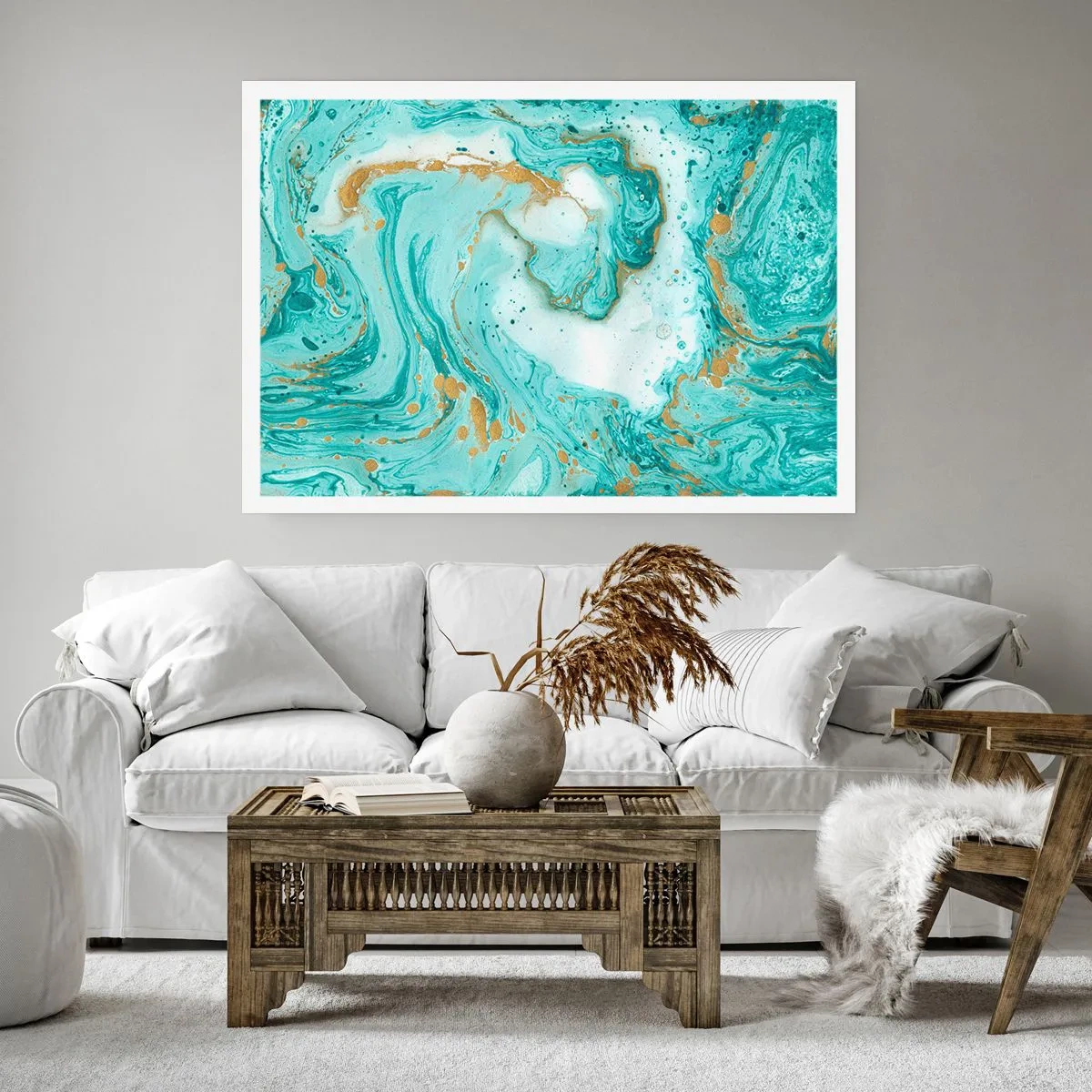 Plakat - Pod wielką falą z epoki Edo - 91x61 cm