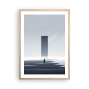 Plakat w ramie jasny dąb - Szansa czy zagrożenie? - 50x70 cm
