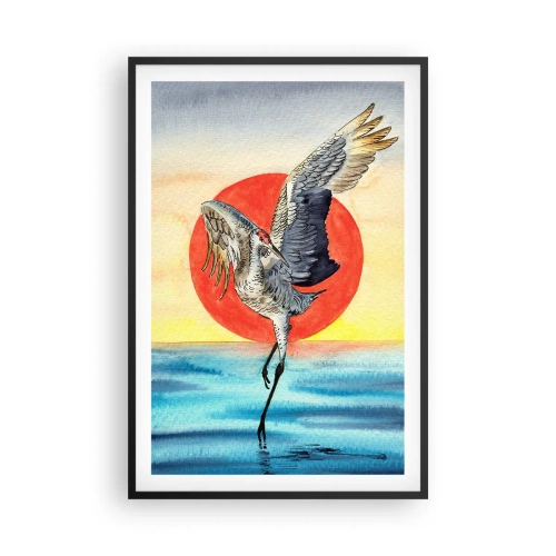 Plakat w czarnej ramie - Czas wracać - 61x91 cm