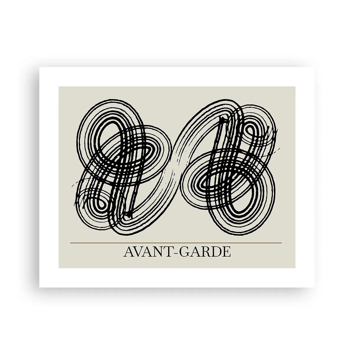 Plakat - Wyszło spontanicznie - 50x40 cm