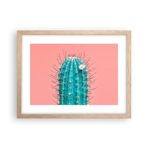 Plakat w ramie jasny dąb - Tylko patrz - 40x30 cm