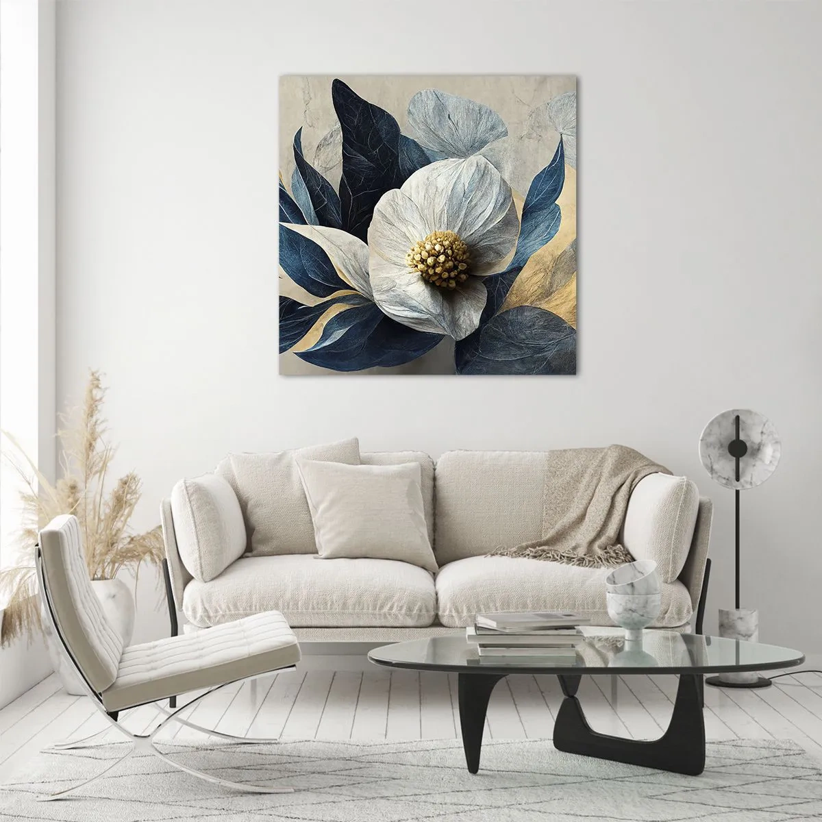 Obraz na szkle - Ma złote serce - 60x60 cm