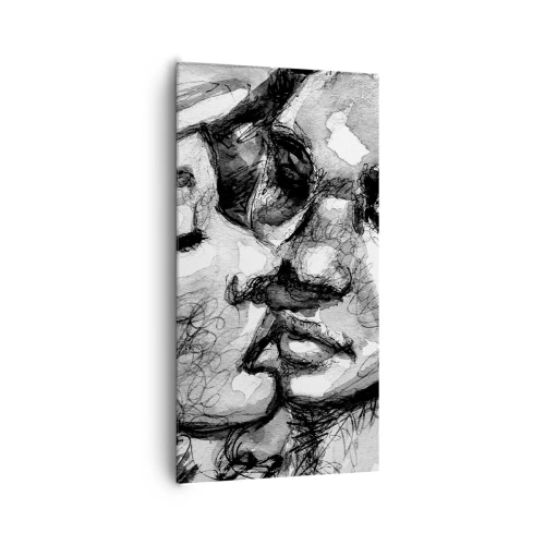 Obraz na płótnie - Czuła chwila - 65x120 cm