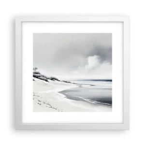 Plakat w białej ramie - Od zawsze razem - 30x30 cm
