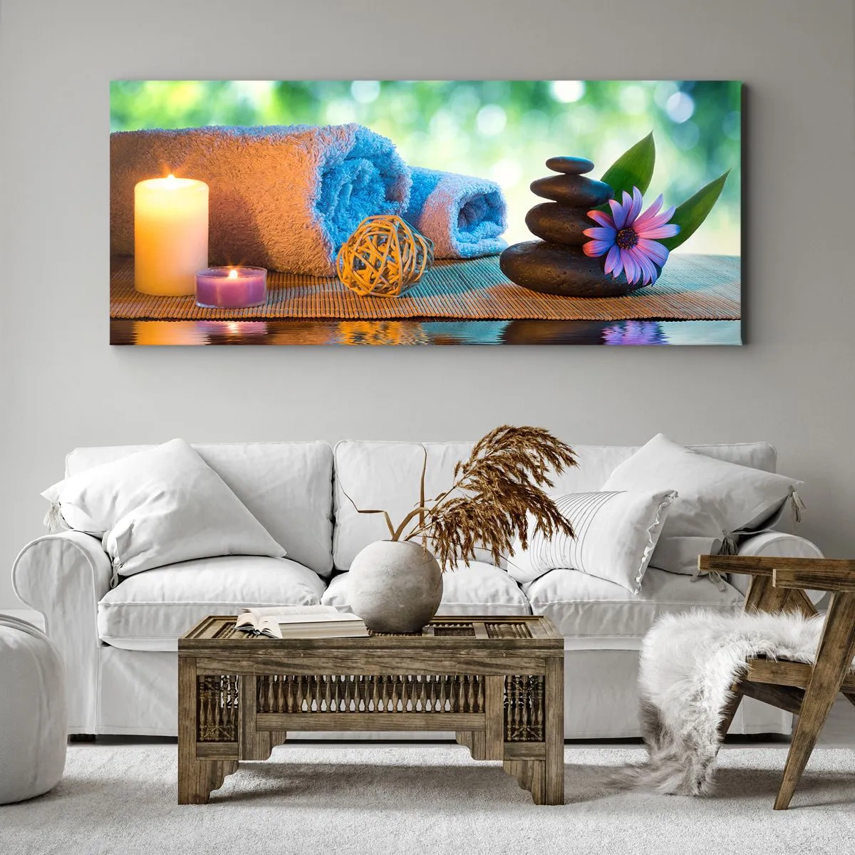 Obraz na płótnie - Czas dla ciała - 90x30 cm