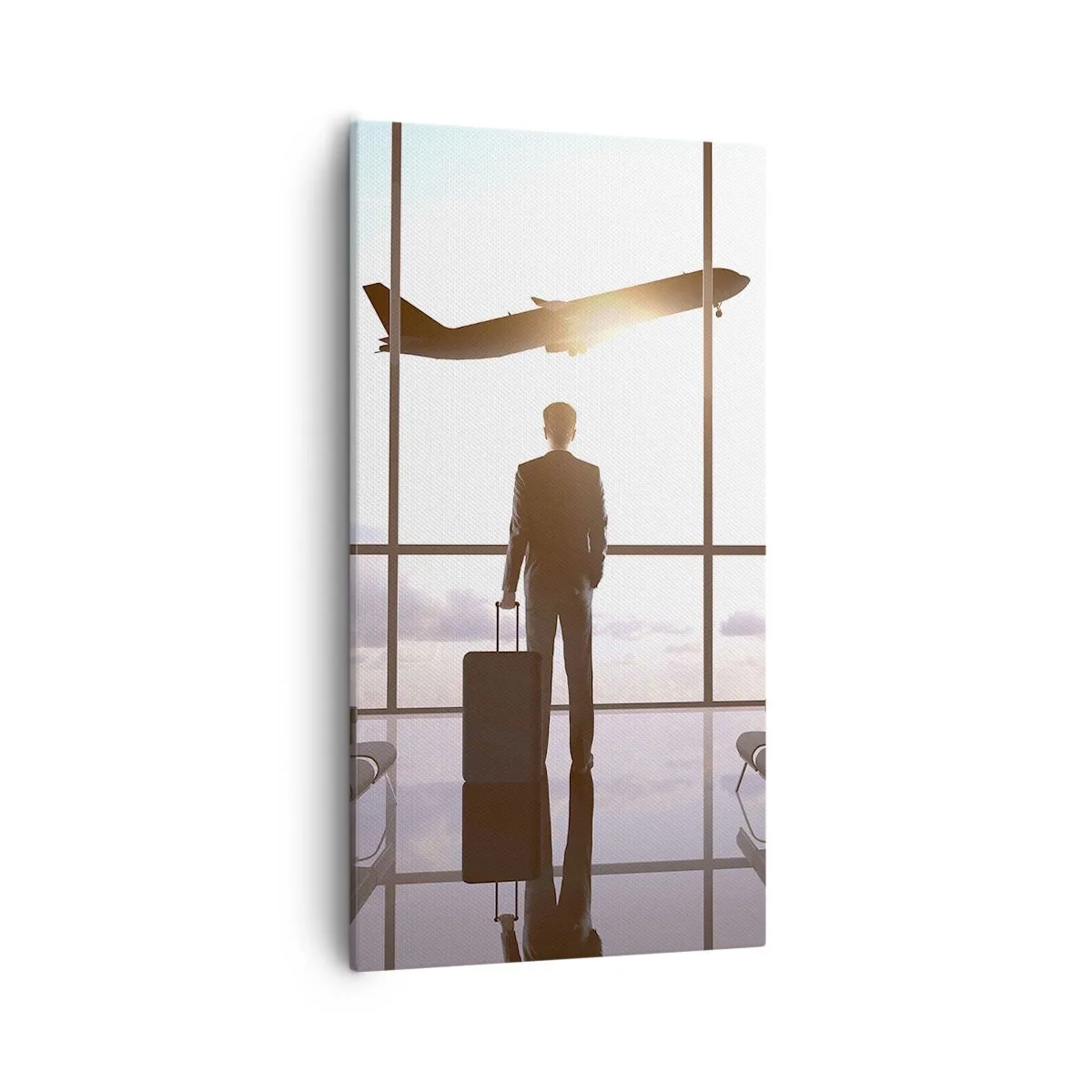 Obraz na płótnie - Masz czas, zwolnij - 55x100 cm