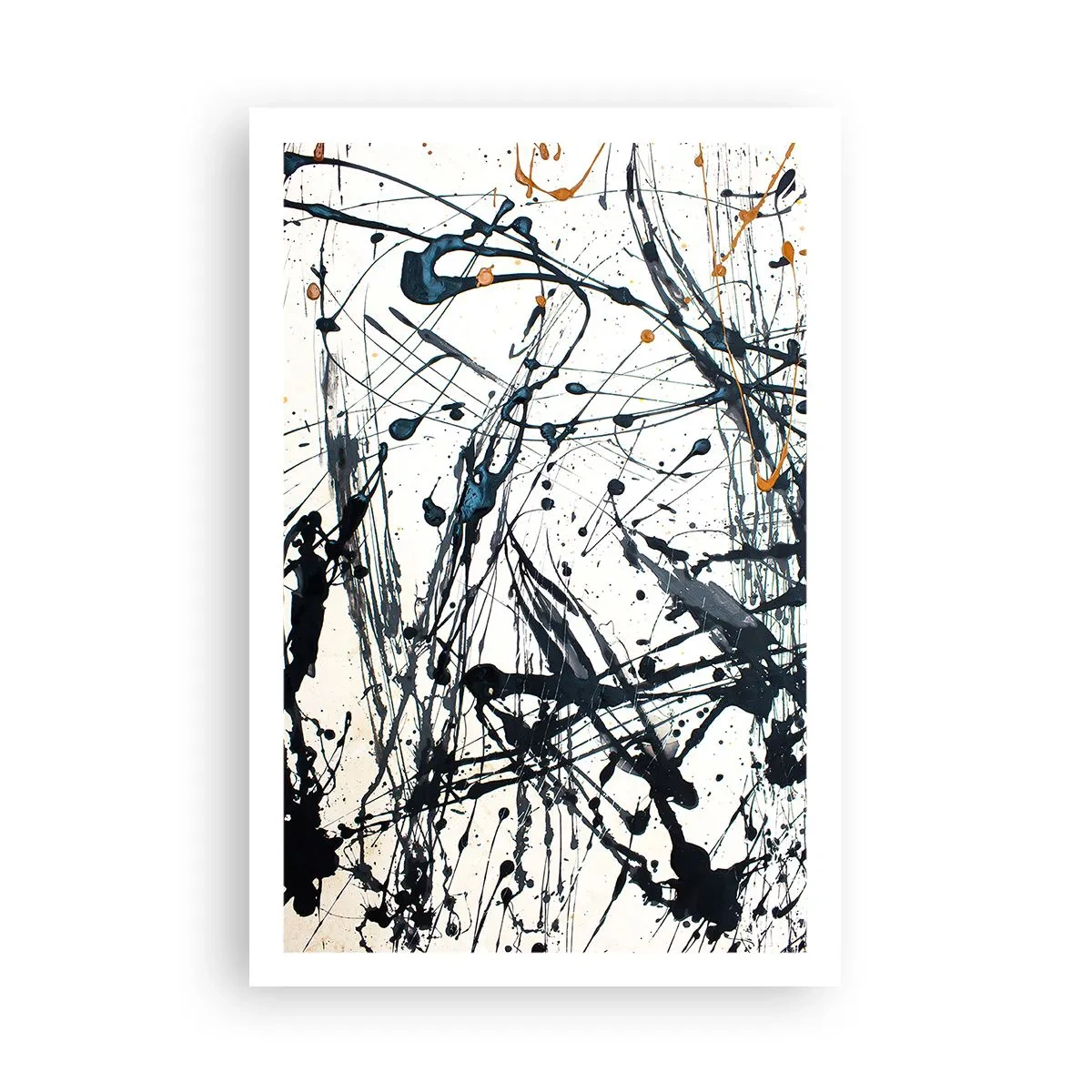 Plakat - Abstrakcja ekspresjonistyczna - 61x91 cm