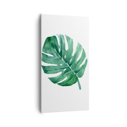 Obraz na płótnie - Zielony koncept - 55x100 cm