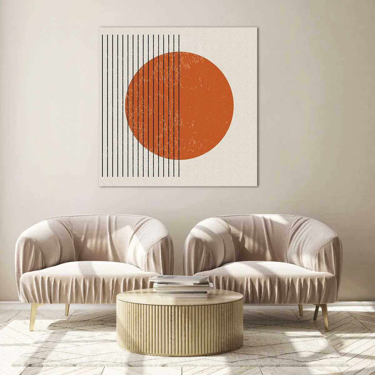 Obraz na szkle - Zawsze słońce - 60x60 cm