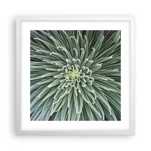 Plakat w białej ramie - Narodziny gwiazdy - 40x40 cm