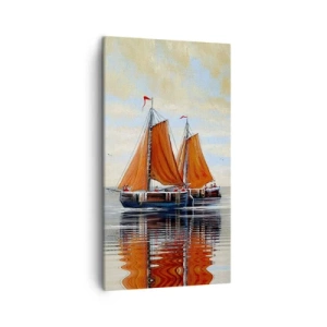 Obraz na płótnie - Hej, żeglujże, żeglarzu… - 45x80 cm