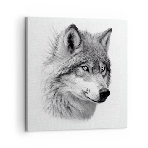 Obraz na płótnie - Alfa – bez wątpienia - 50x50 cm