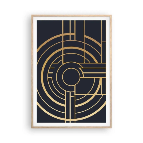 Plakat w ramie jasny dąb - Obroty rzeczy - 70x100 cm