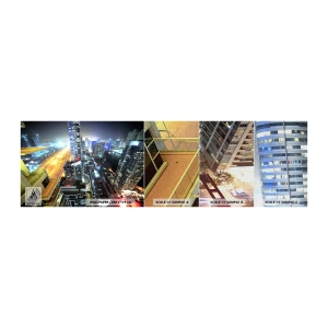 Fototapeta Próbka Premium Canvas - Cud na pustyni - Miasto, Dubaj, Architektura - 100x30 cm