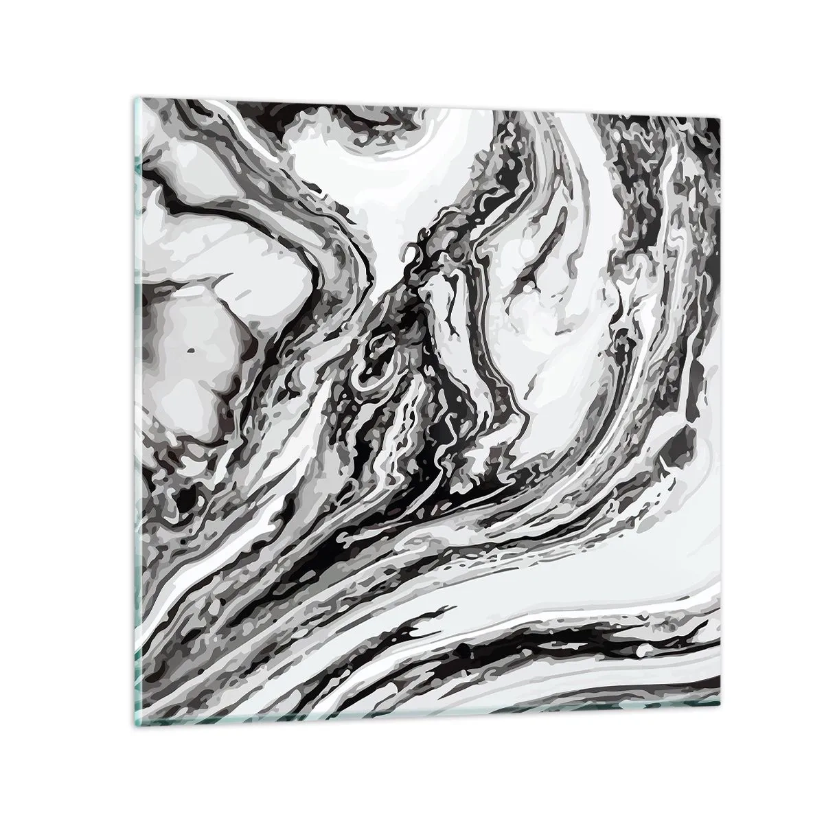 Obraz na szkle - Na poczatku był chaos - 70x70 cm