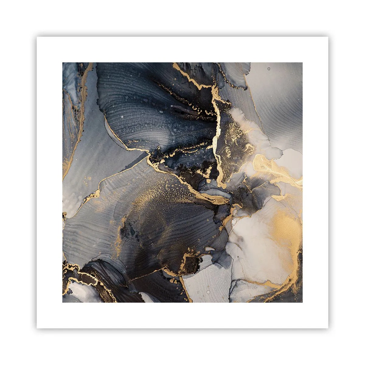 Plakat - Życie kamienia - 40x40 cm