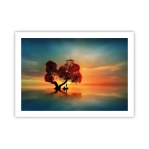 Plakat - Oddaleńcy i ciszyzna bezświata - 70x50 cm