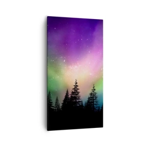 Obraz na płótnie - Biała magia - 55x100 cm